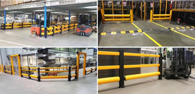 H Safety Barrier Warehouse flexible anti-collision system FS-2023A