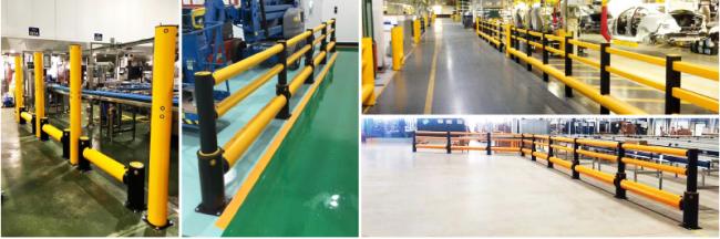 H Safety Barrier Warehouse flexible anti-collision system FS-2023A