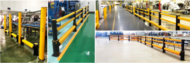 H Safety Barrier Warehouse flexible anti-collision system FS-2023A