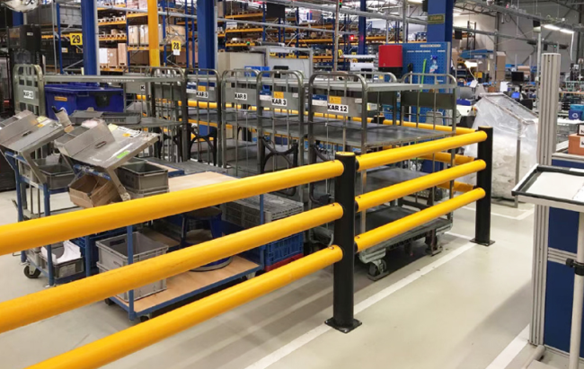 LA Safety Barrier Warehouse flexible anti-collision system FS-2023A
