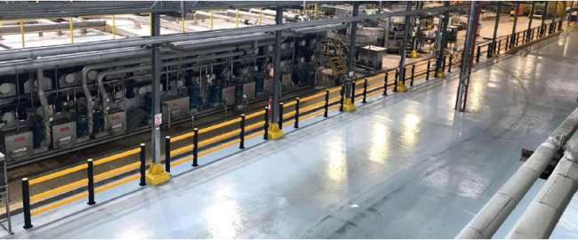 LA Safety Barrier Warehouse flexible anti-collision system FS-2023A