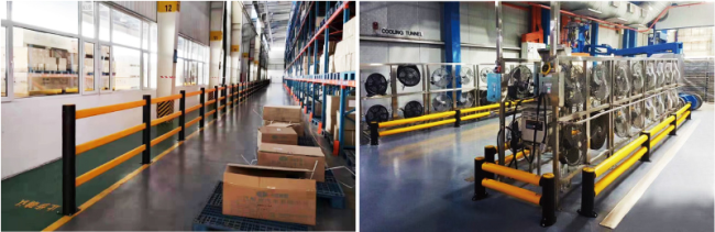 LA Safety Barrier Warehouse flexible anti-collision system FS-2023A