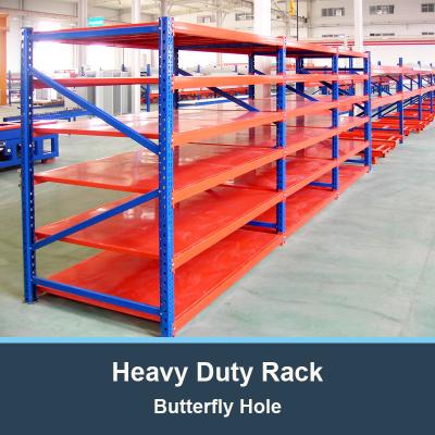 China Heavy Duty Rack Carton Box Storage racking Long Span Rack Warehouse Storage Racking for sale