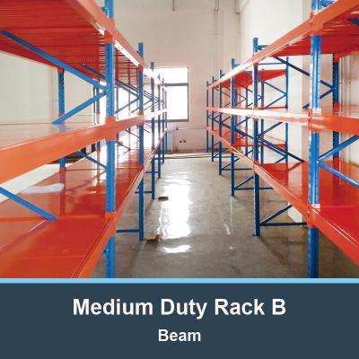 China Medium Duty Rack B Carton Box Storage rack Long Span Rack Warehouse Storage Racking for sale