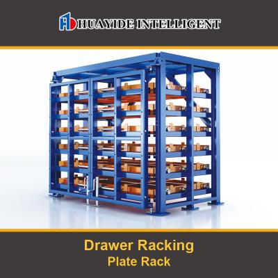 China Drawer Racking  Warehouse Storage Rack maximum storage capacity of each layer is 5t for sale