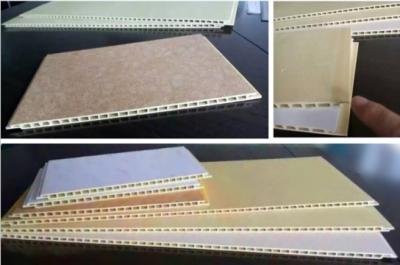 Китай Линия штранг-прессования панели стены PVC ISO увидела резец 200 - емкость продукта 250kg/H продается