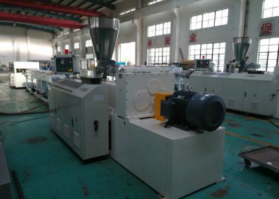 China UPVC / PVC Pipe Extrusion Line Full Automatic Plastic Pipe Production Line for sale