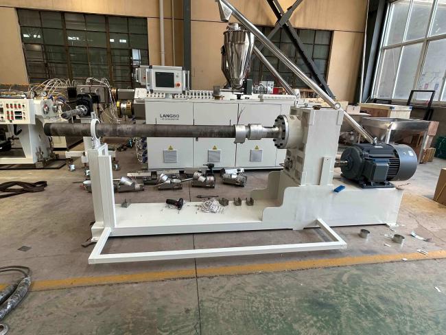 Extrusion line component detail view
