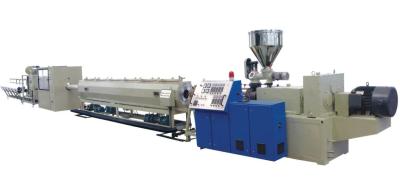 China Low Noise Single Screw Extruder Equipment PP / PE Single Wall Corrugated Pipe Manufacturing for sale