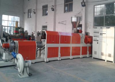 China Pvc Pp Pet Waste Plastic Recycling Pelletizing Machine , Waste Plastic Extruder for sale