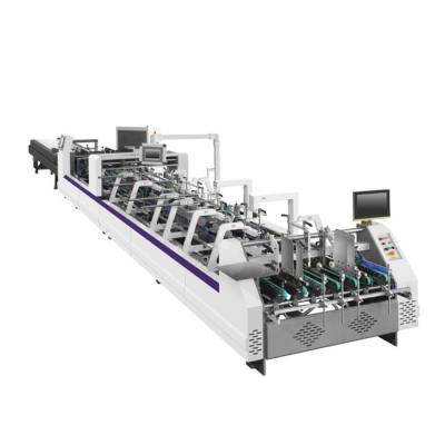China Automatic Corrugated Box Carton Folding And Gluing Machine For Packaging Printing Industry for sale