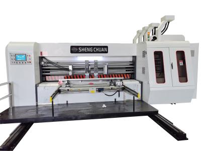 China Hd Flexo Cardboard Box Die Cutting Machine Flexographic Machine for sale