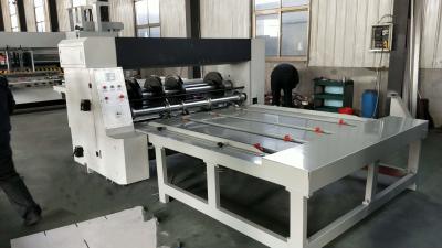 China Semi Automatic Corrugated Rotary Slotter Machine for Paperboard Creasing for sale