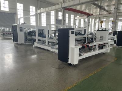 China 220V 50Hz Automatic Folder Gluer Stitcher With 0.1-2mm Stitching Thickness for sale