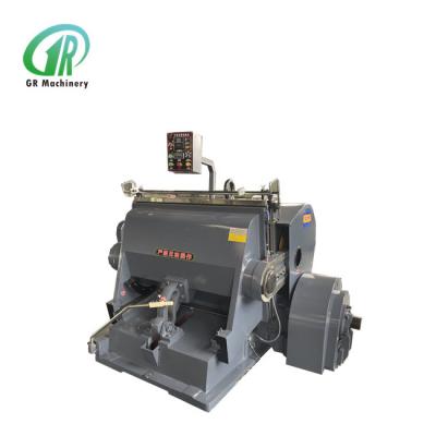 China PP Hollow Sheets Manual Cardboard Flat Die Cutting Press Die-Cutting Machine For Paperboard for sale