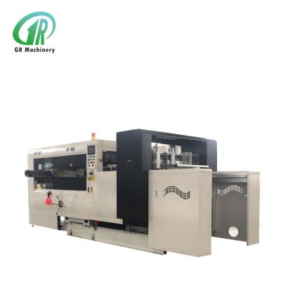 China Flatbed Platen Carton Cutting Machine Cardboard Die Cutter 3500pcs/Hour for sale
