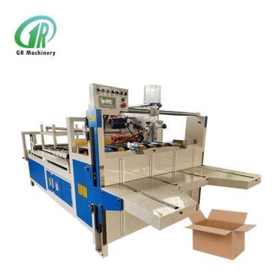 Chine PLC Control Semi Automatic Gluing Machine Max Speed 200m/Min à vendre