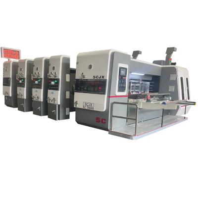 China High Speed Metal Folding and Gluing Machine for Industrial Use for sale