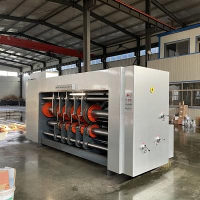 China Control eléctrico de la máquina rotativa corrugada para grandes tamaños en venta