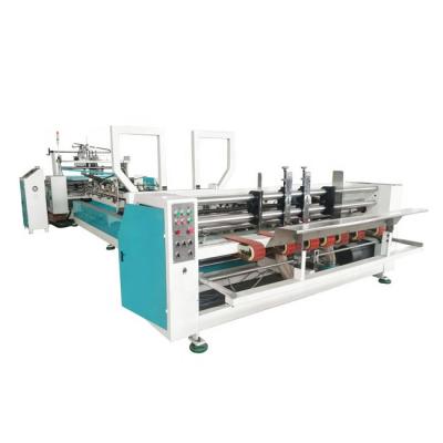 China IPACK Paperboard Corrugated Carton Folder Gluer Machine Production Line for sale