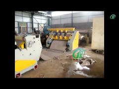 카튼 박스 코러브 카드보드 제조 기계 단면 기계