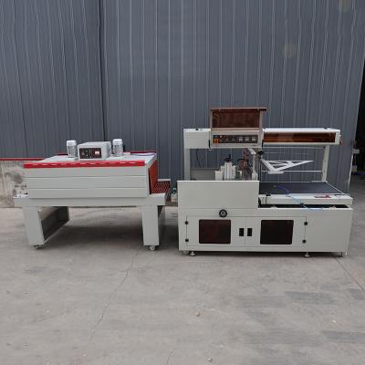 China Sealing Cutting Heat Shrink Packaging Machine POF / PE Film Wrapping Machine ISO9001 for sale