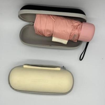 China Capsule Modern Design Eva Eyewear Case Glasses Umbrella Storage With Zipper for sale
