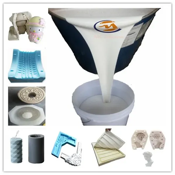 100: 2 RTV-2 Silicone Rubber White Silicone Rubber for Mold Making