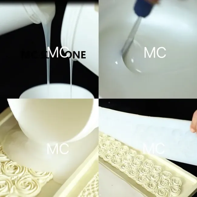 Epoxy Resin Mold Making RTV2 Platinum Silicone Liquid Rubber