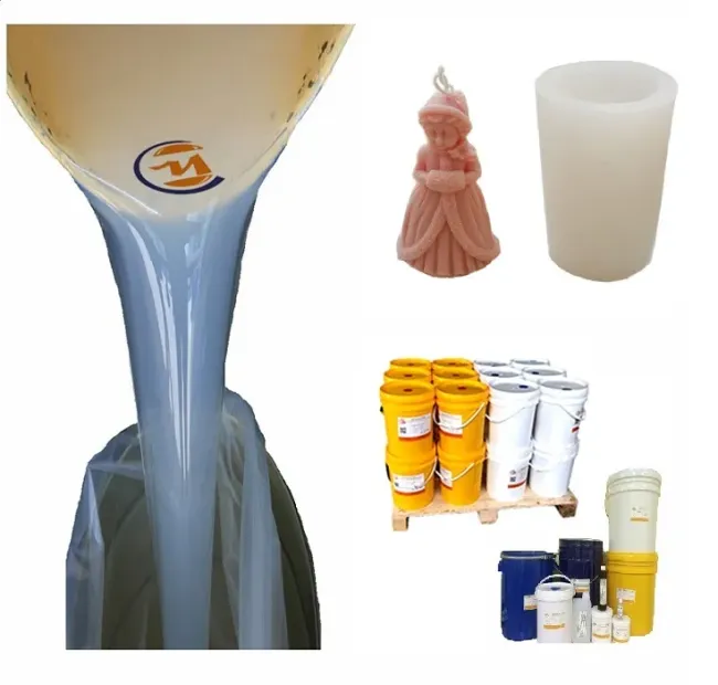 RTV2 Transparent Liquid Silicone Rubber for Mold Making