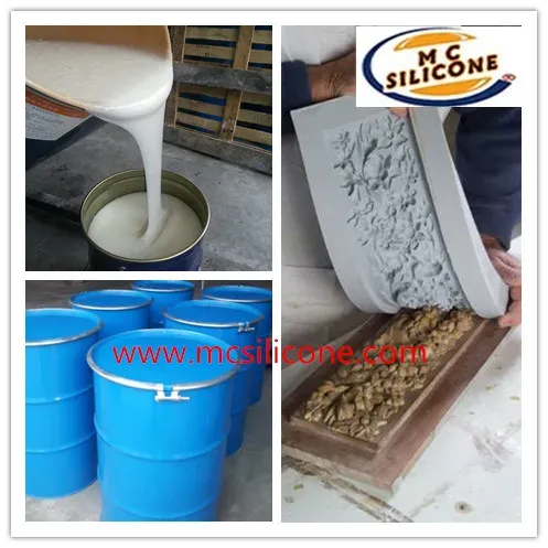 Sell RTV2 Silicone Rubber Mold Making Material for Concrete Stone (RTV2020)