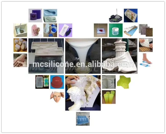 Cement Mold Casting Silicone Liquid Rubber/Price of Liquid Silicone Rubber