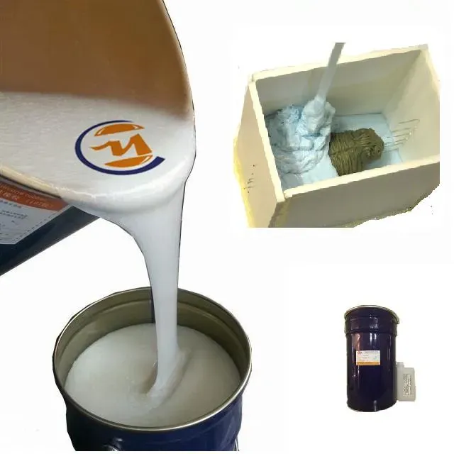 100: 2 RTV2 Silicone Rubber Raw Material for Concrete Column/Statue Mold Making