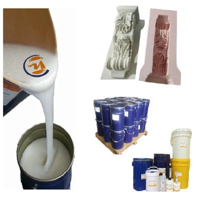 China White Tin Cure RTV-2 Silicone Liquid Rubber Plaster Resin Moulds Casting 3481 Silicone for sale
