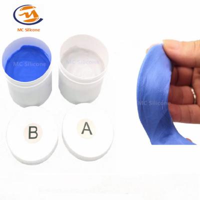 China 25 Shore A Fast Curing Silicone Impression Material Horse Hoof Treatment Silicone Moulding Putty for sale