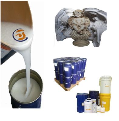 China Brushable Easy De-Mould RTV-2 Tin Cure Silicone Rubber For Making Statue & Sculptures for sale