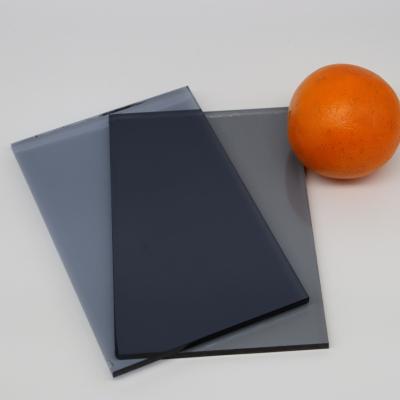 Chine auto quality dark grey tinted glass sheets&reflective glass with factory price 8mm 10mm 12mm à vendre