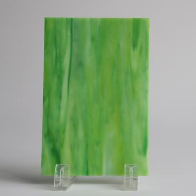 China Folhas de vidro colorido opaco de 8x10 à venda