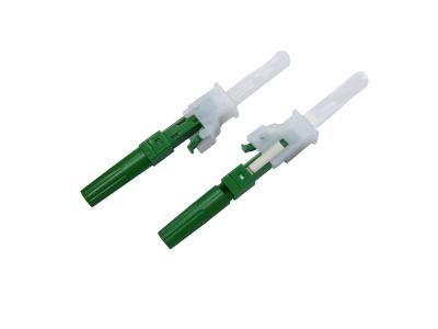 China LC APC UPC Field Installable Fast Connector Single Mode 2.0*1.6mm Flat Drop Cable for sale