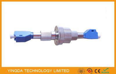 China Modo VOA LC MVOA del atenuador mecánico de la fibra óptica del LC solo para el amplificador de potencia de EDFA en venta