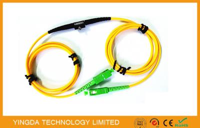 China Adjustable SC FC LC MU Fixed In - line Fiber Optic Attenuator SM 1Meter Range 1 ~ 40dB for sale