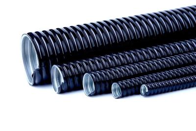 China Customized Flexible Electrical Conduit Corrugated Type Metal Flex Tubing for sale