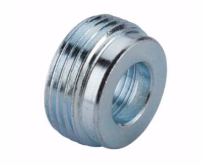 China Compact Rigid Conduit Bushing , Electrical Conduit Reducer Natural Finished for sale