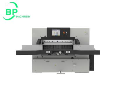 China High Speed Hydraulic Computerized Paper Guillotine K Serial Machines Paper Cutter and Cutting QZYK130 for sale