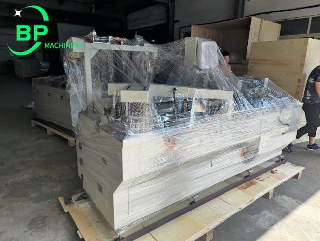 China Automatic sketch notebook Spiral binding and punching machine - Bp Machinery