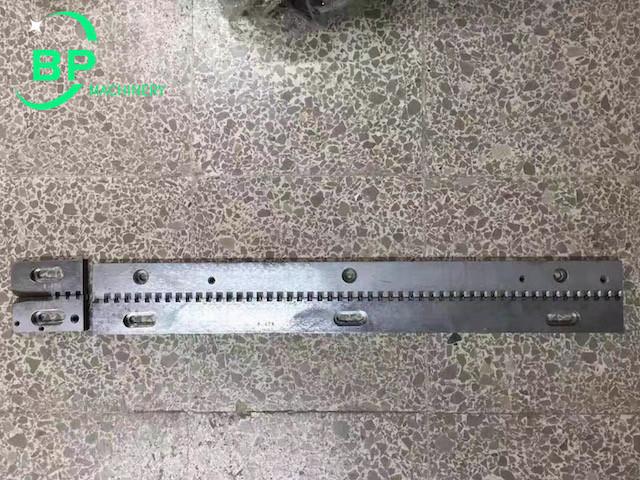 China notebook spiral binding machine pitch teeth for hole pitch choose