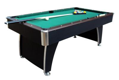 China Solid Wood American Pool Table , Indoor Pool Table With Conversion Top for sale