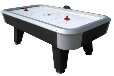 China White Ice Air Hockey Table , Wood MDF 7FT Air Hockey Table With High Velocity Motor for sale
