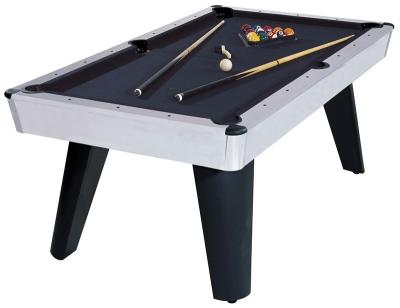 China Metal coner Classic Pool Table wood billiard table smooth playing surface for family for sale