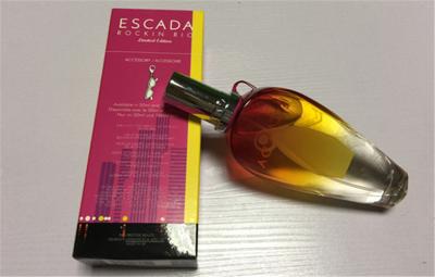 China Floral Scent Branded Female Fragrance Escada Rockin Perfume Eau De Toilette 100ml for sale